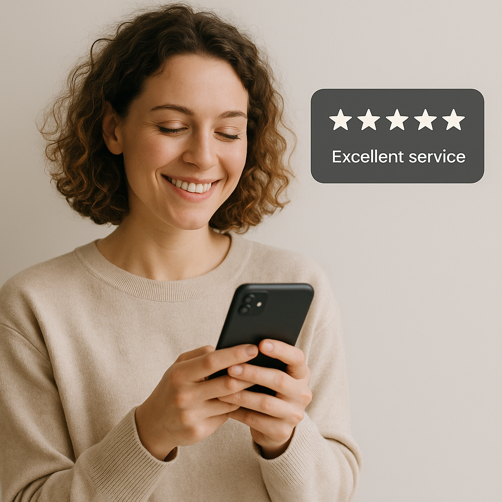 Client Satisfaction with customer satisfaction - brandnamesites designs websites for small business
