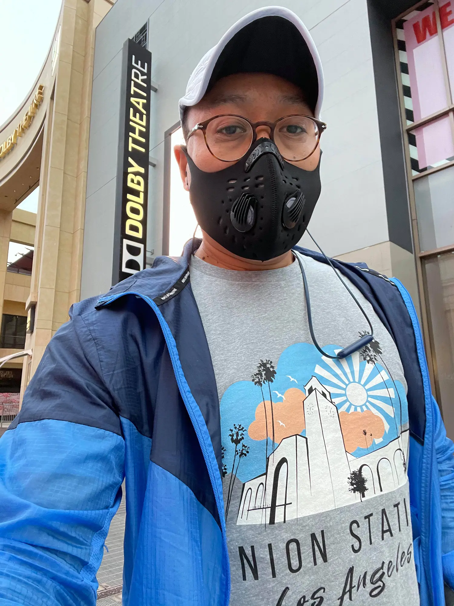 Union Station Los Angeles t-shirt graphic designed by Loc Tran.