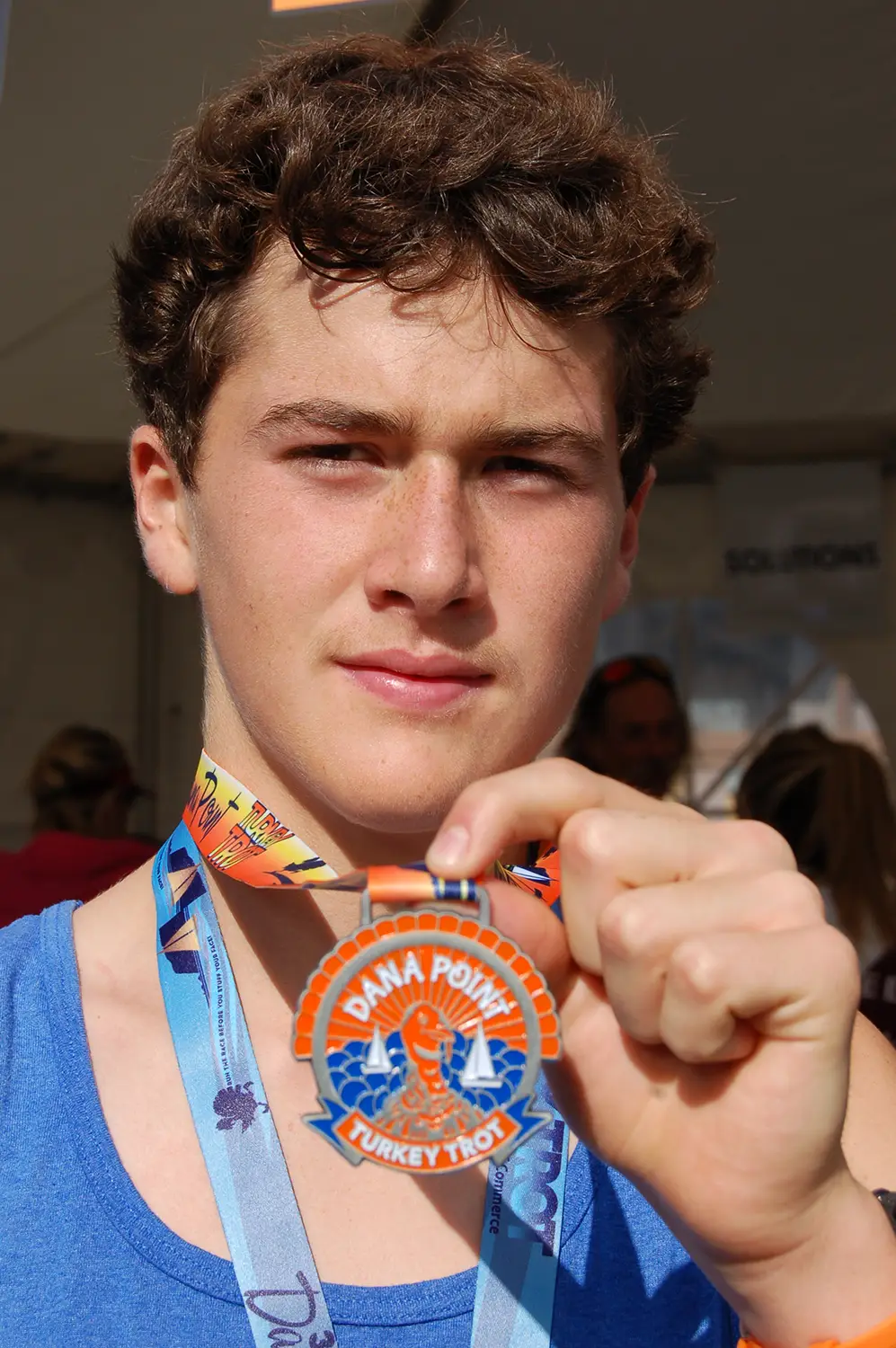 Dana Point Turkey Trot Age Group Medalist.