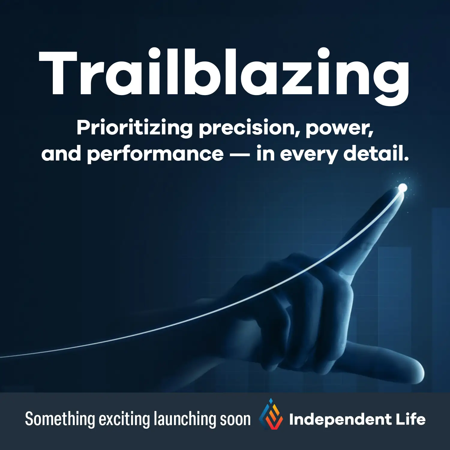 Independent Life LinkedIn graphic designed by Loc Tran.