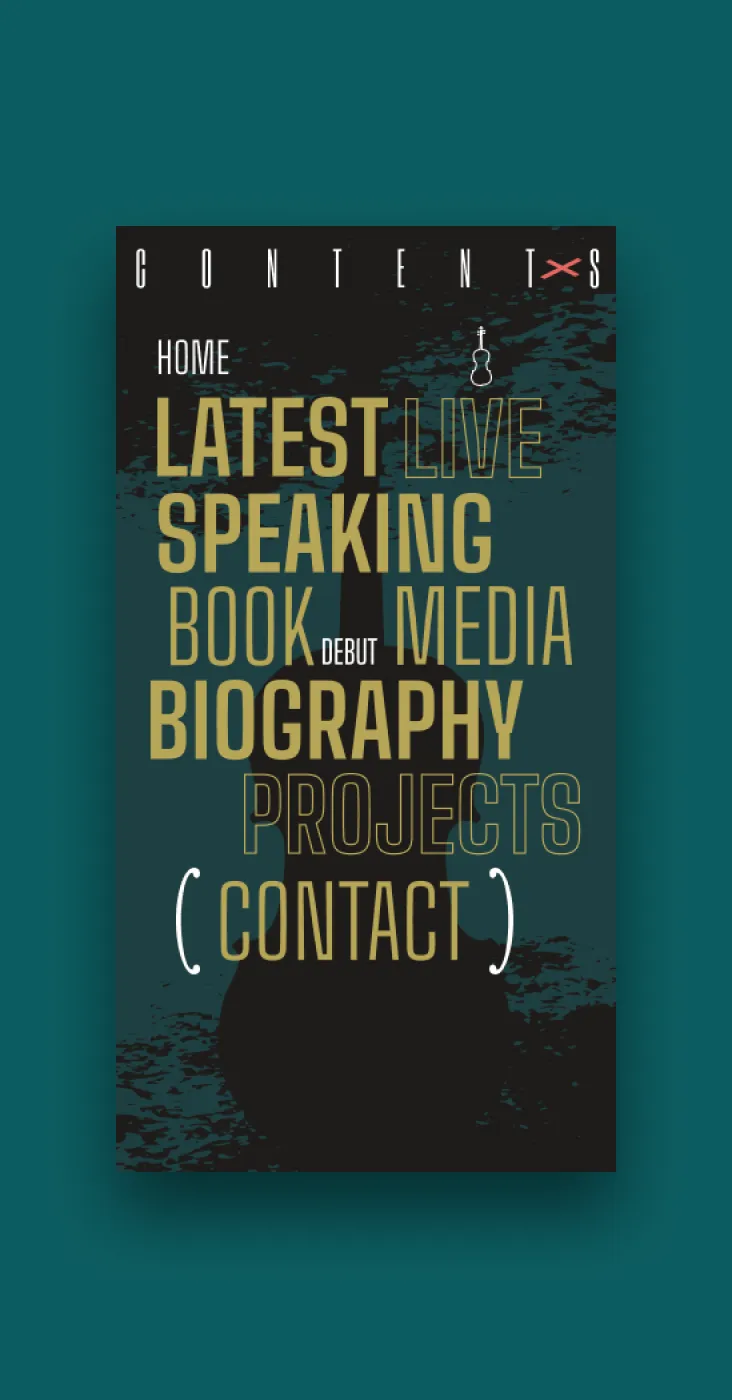 Typography guide showing primary typeface Rubik and secondary typeface Lexend with full alphabet, numbers, and special characters in each style.