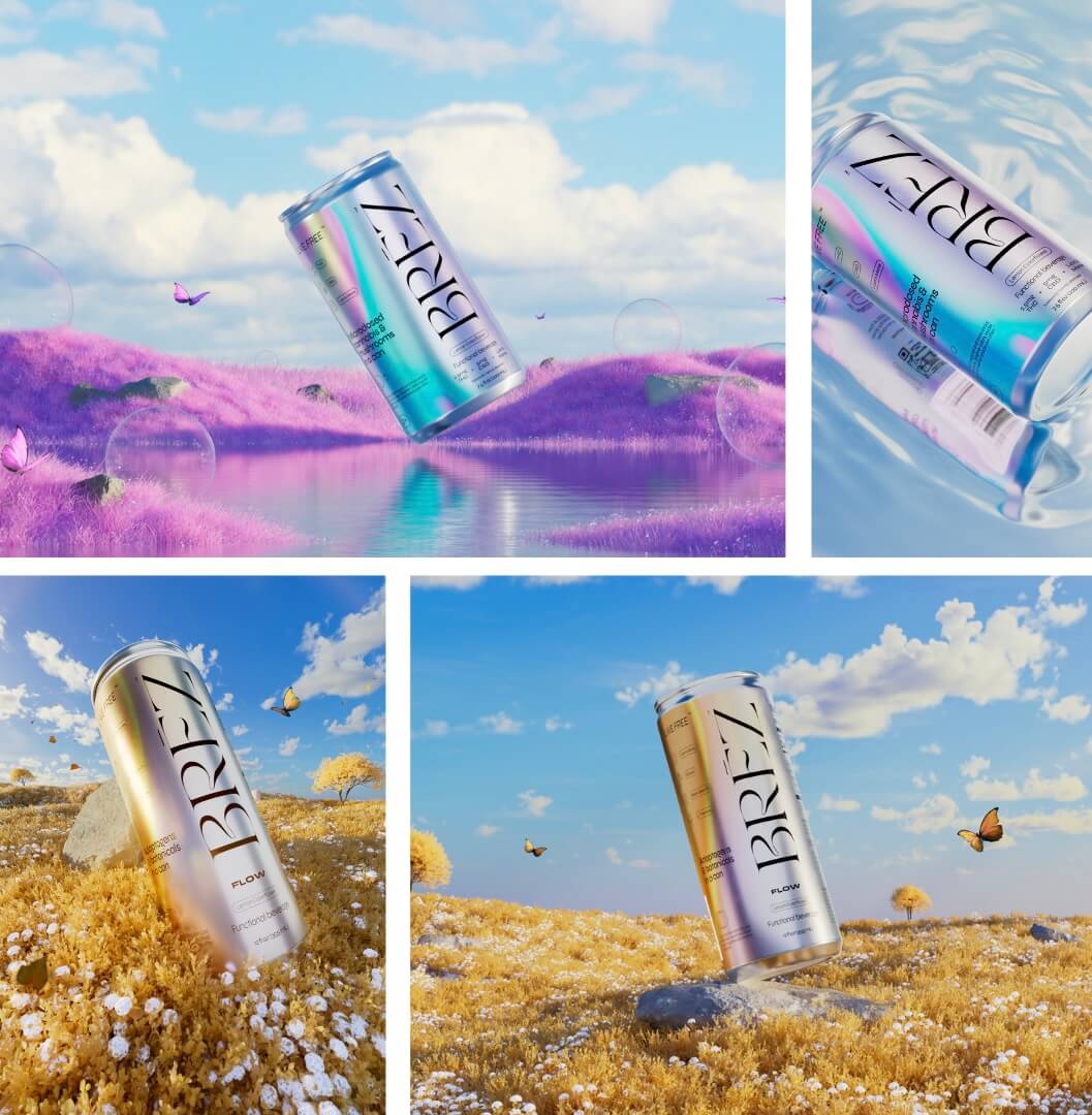 3D Render mockup products