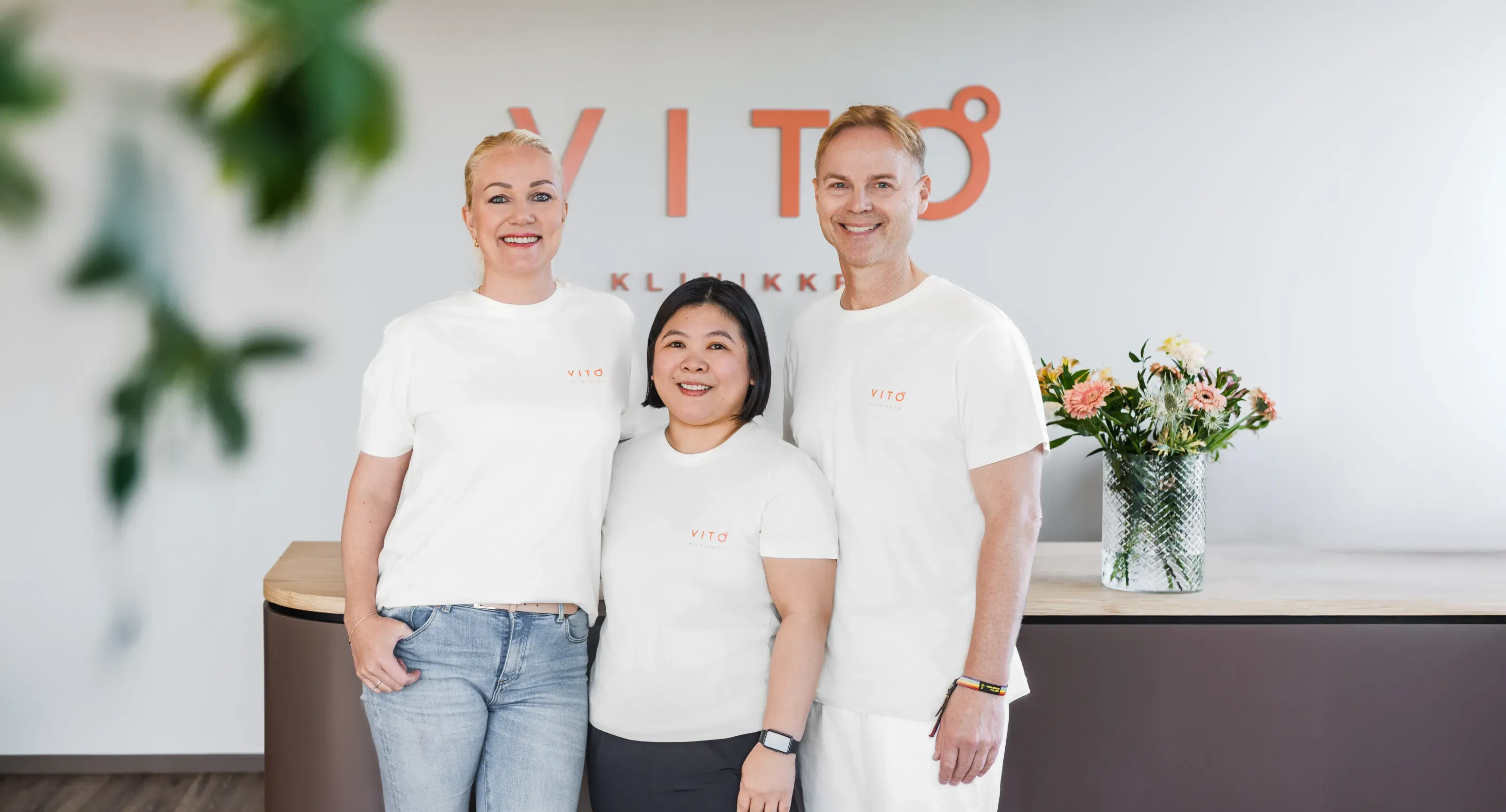 Teamet på VitoKlinikken, fertilitets- og kvinneklinikk i Kristiansand