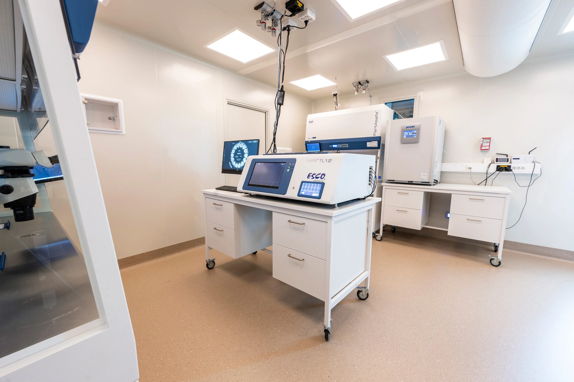 Moderne IVF-laboratorium hos VitoKlinikken i Kristiansand