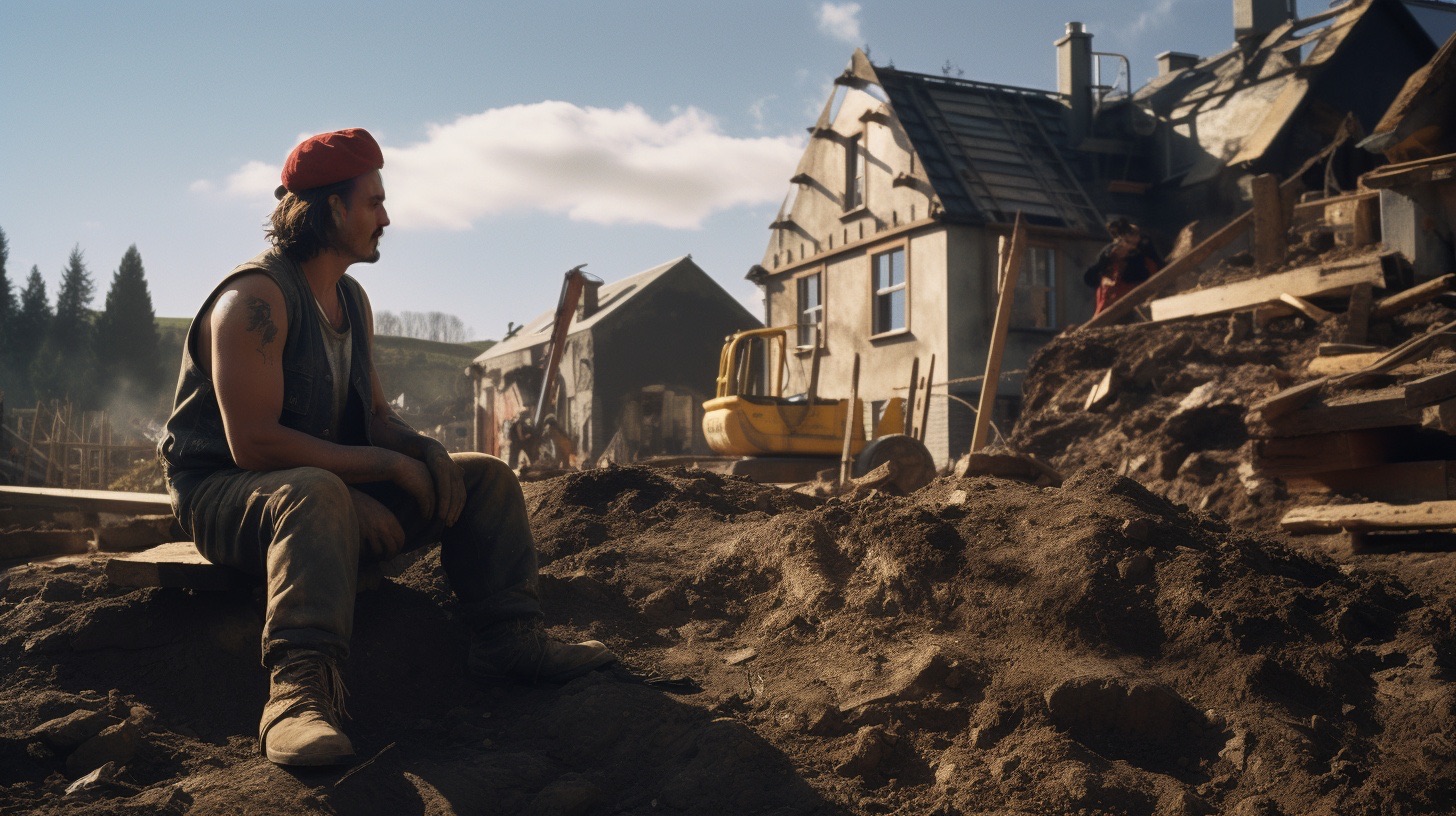 Thomas dans le train pour Paris