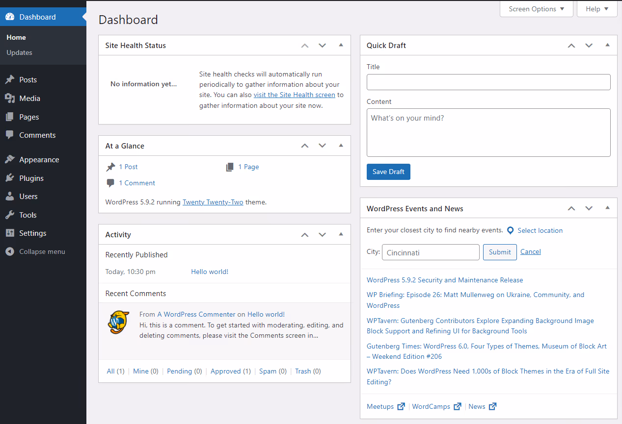 WordPress Admin Dashboard: How to Access & Use wp-admin