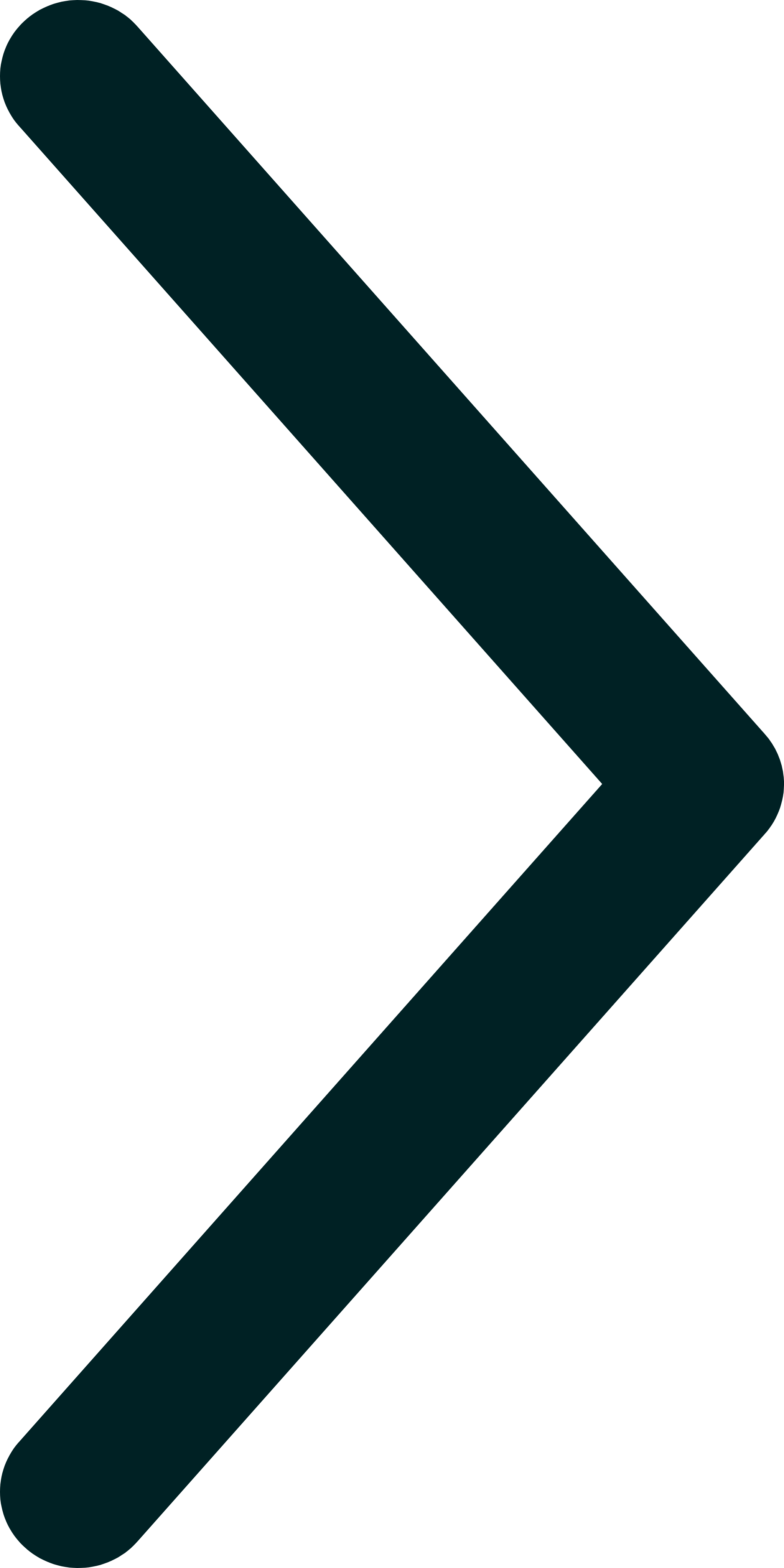 Thick dark right-pointing arrow icon.