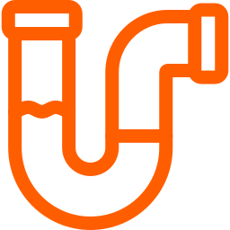 Red pipe wrench with metal gripping jaws.