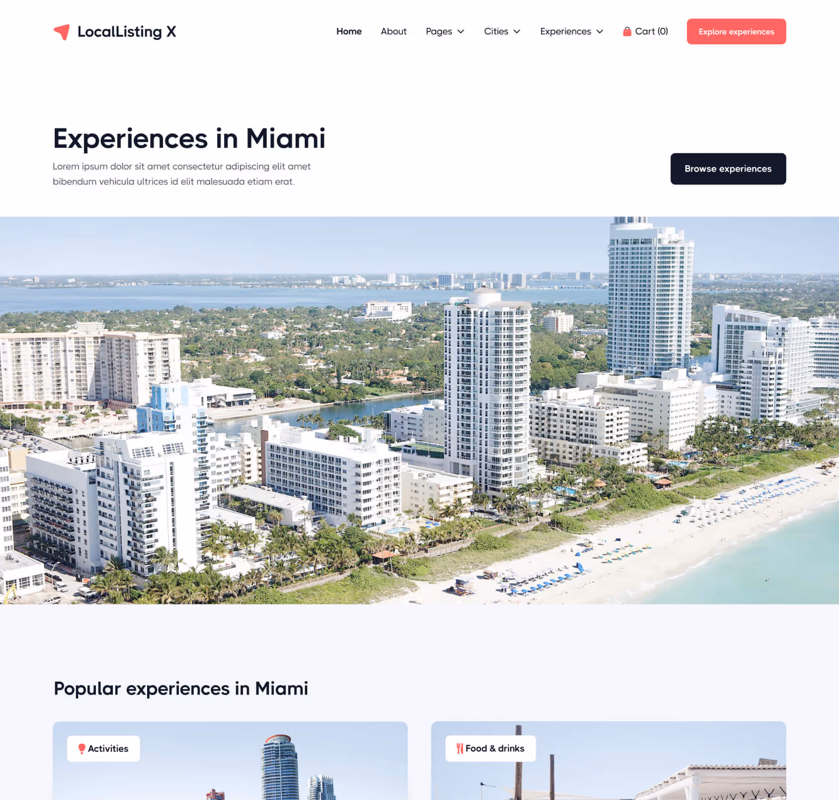 LocalListing X - Location Single Page - Webflow Template
