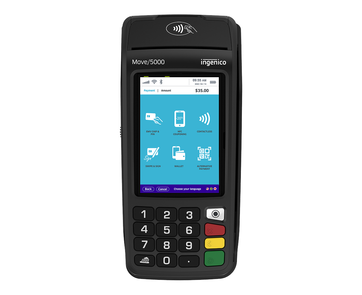 Ingenico Move 5000 device