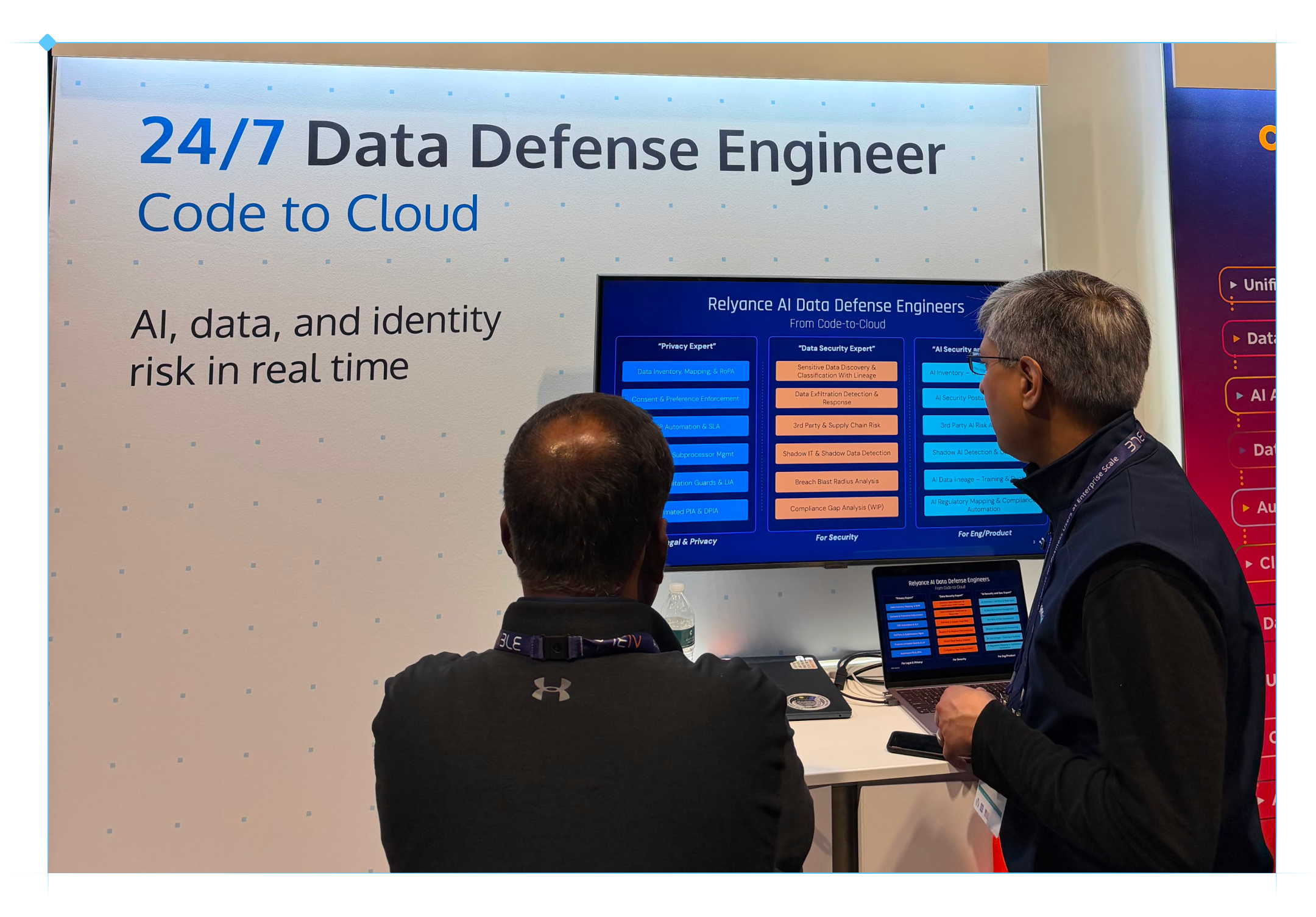 Anil Gupta, Senior Sales Engineer, providing a live demo at Gartner D&A Summit 2026