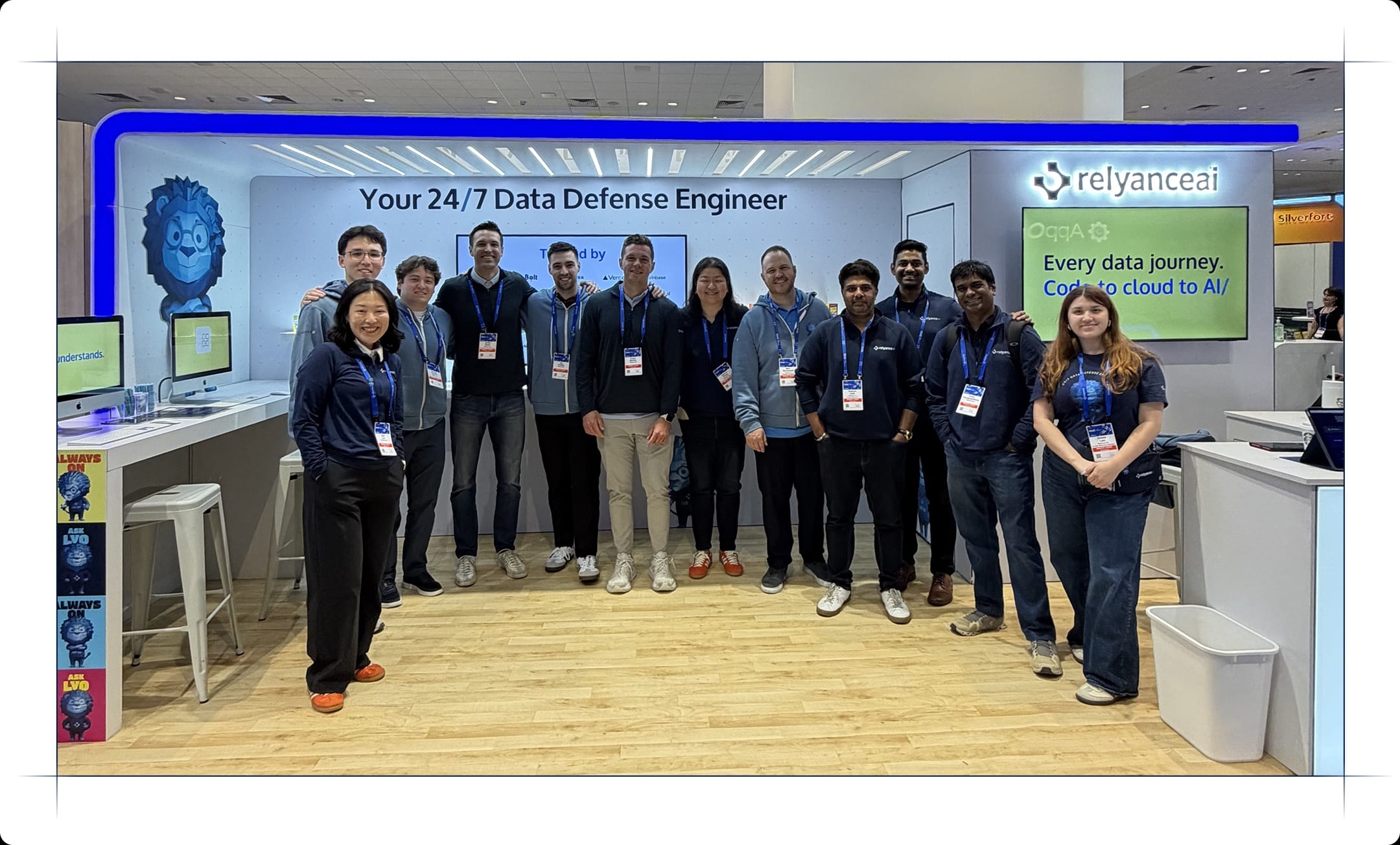 Vivek Bandyopadhyay, Sr. Forward Deployed Engineer, providing a live demo at  RSAC™ 2026 Conference 