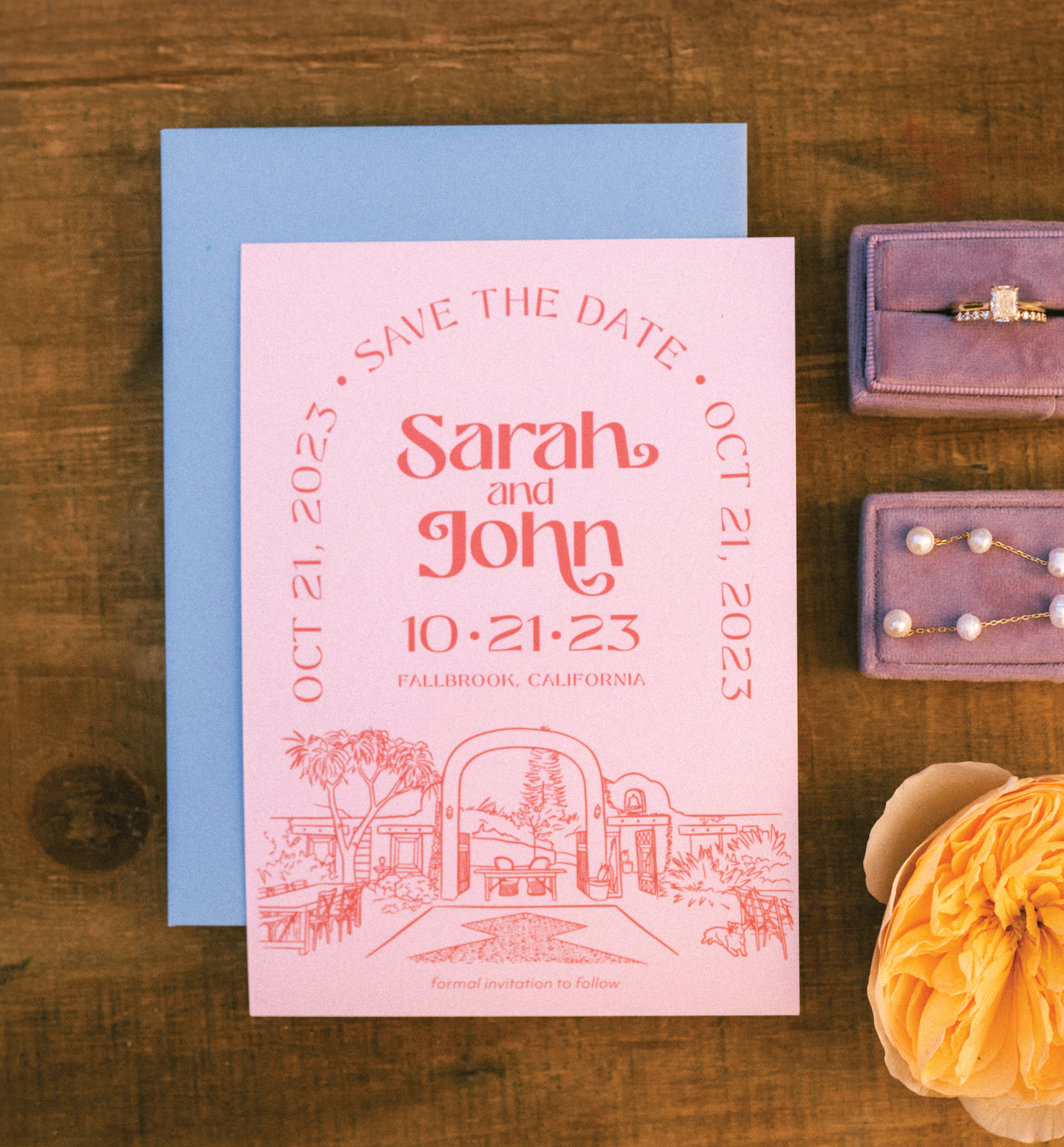 A Whimsical Southern California Wedding