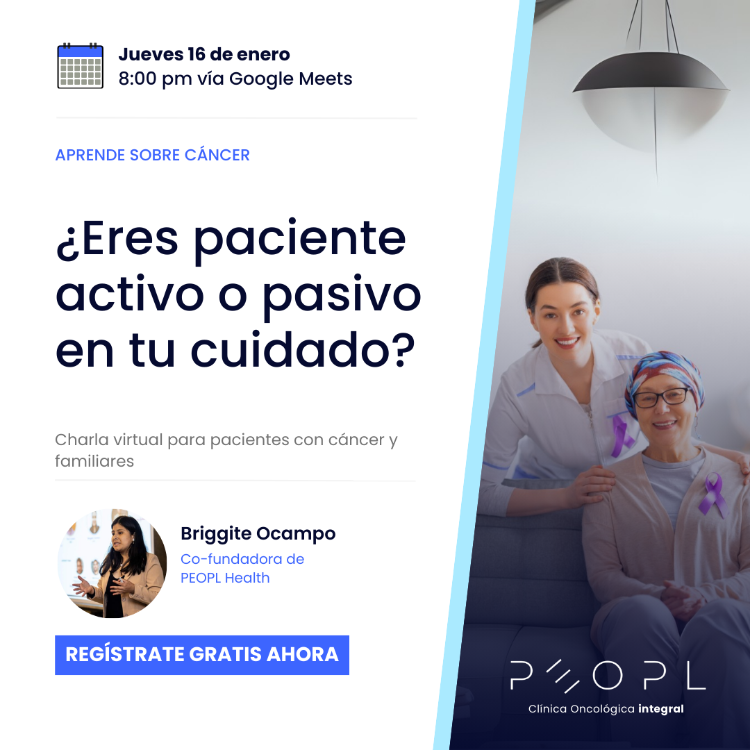 [Evento] ¿Eres paciente activo o pasivo en tu cuidado?