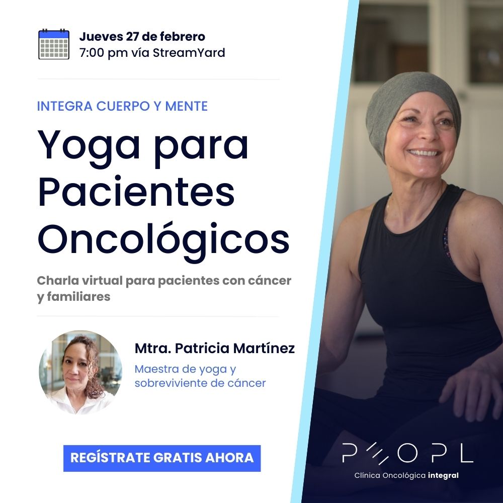 [Evento] Yoga Terapéutico: Fortalece tu Cuerpo y Mente Durante el Proceso Oncológico