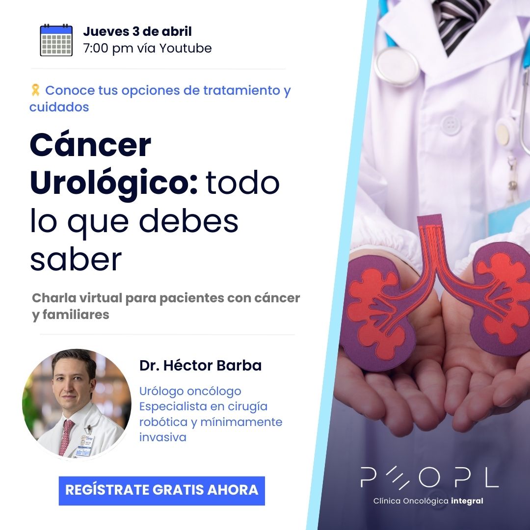 [Evento] Cáncer Urológico: Tratamientos y cuidados que todo paciente debe conocer