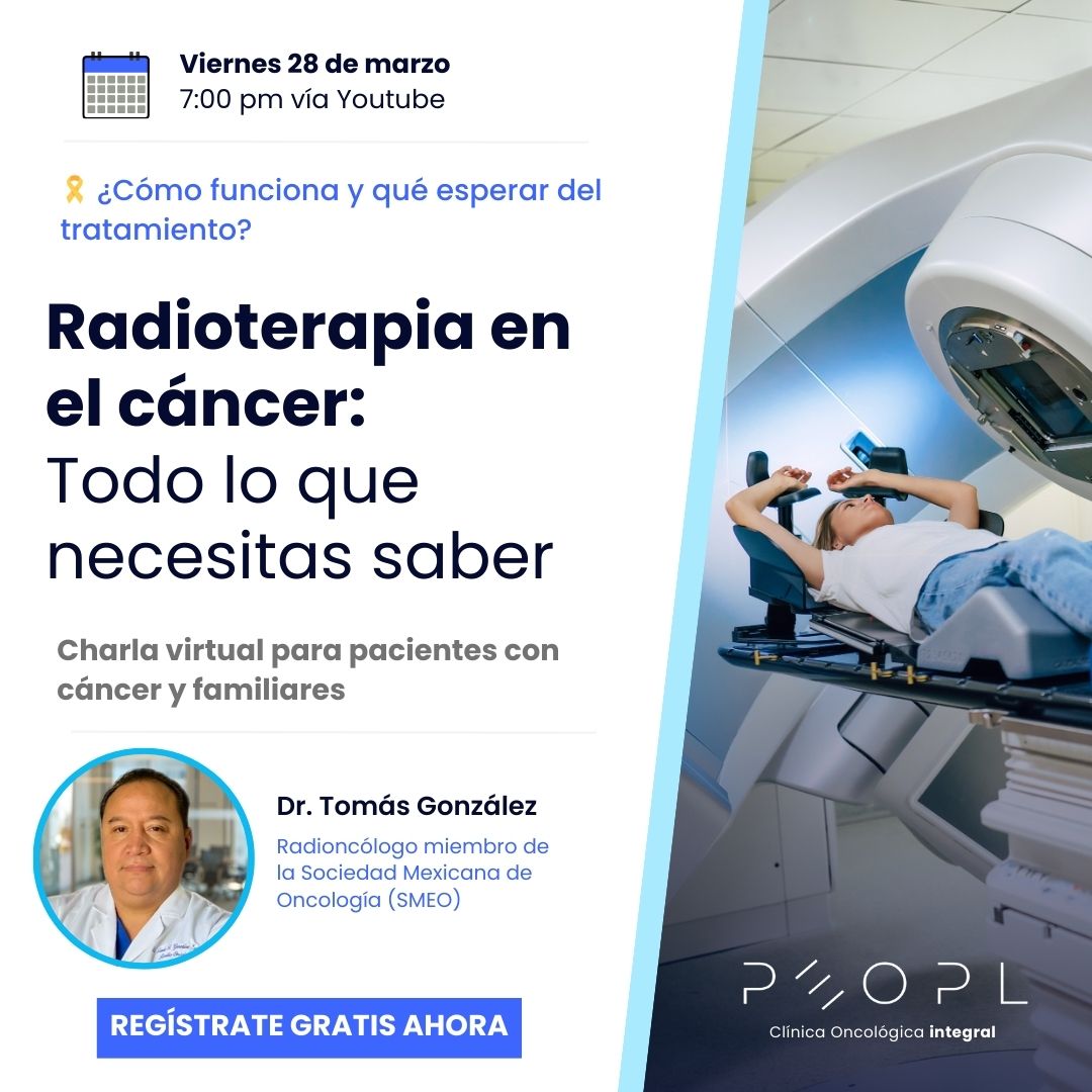 [Evento] Radioterapia sin miedos: Consejos prácticos para tu tratamiento