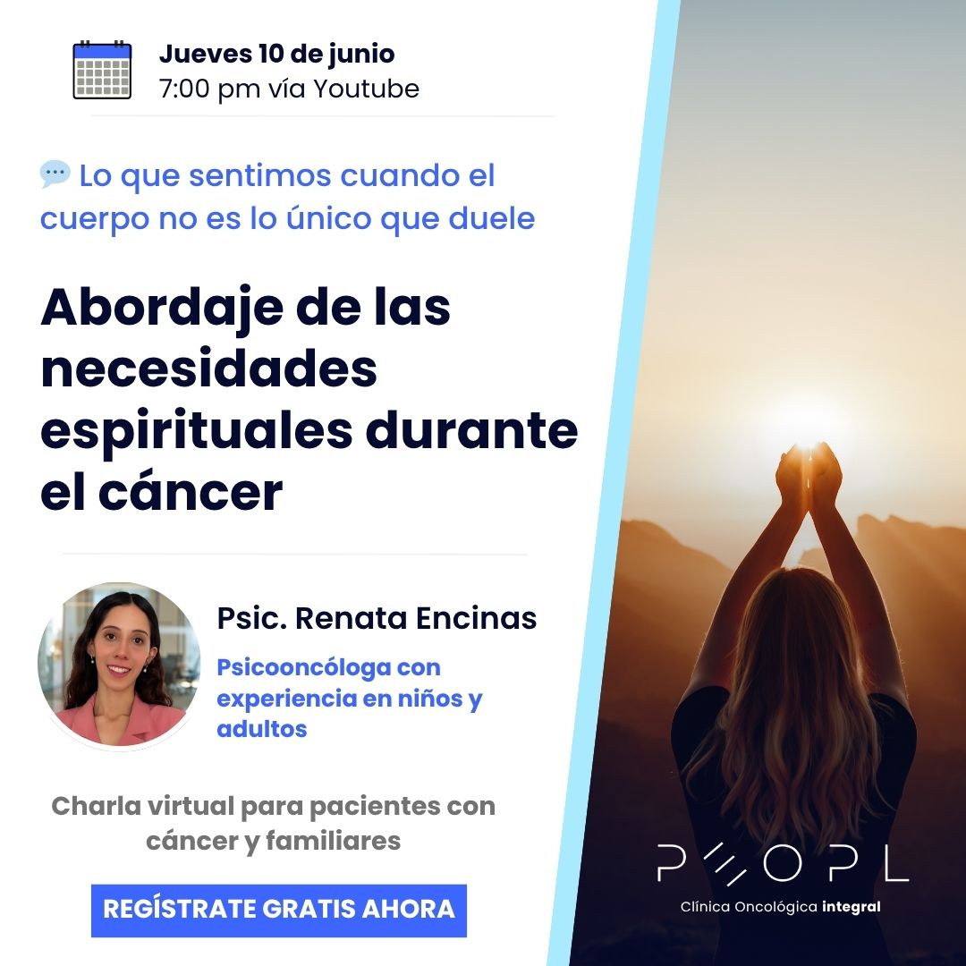[Evento] ✨ Abordaje de las necesidades espirituales