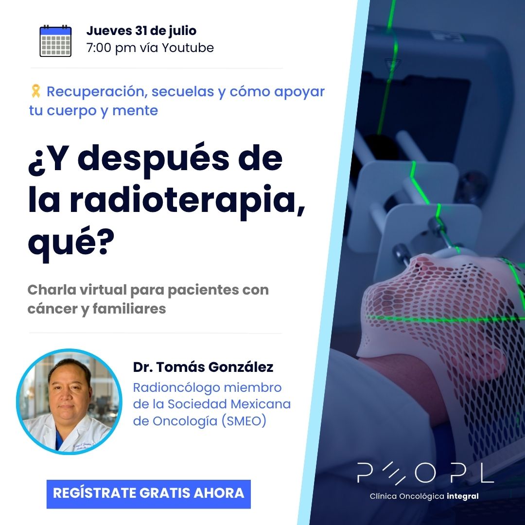 [Evento] ¿Y después de la radioterapia, qué?
