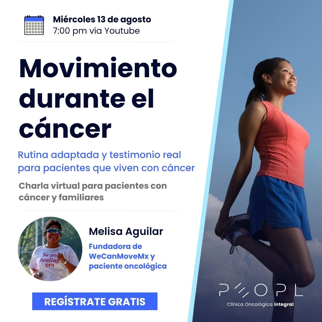 [Evento] Recupera tu fuerza: Cómo moverse en medio del cáncer