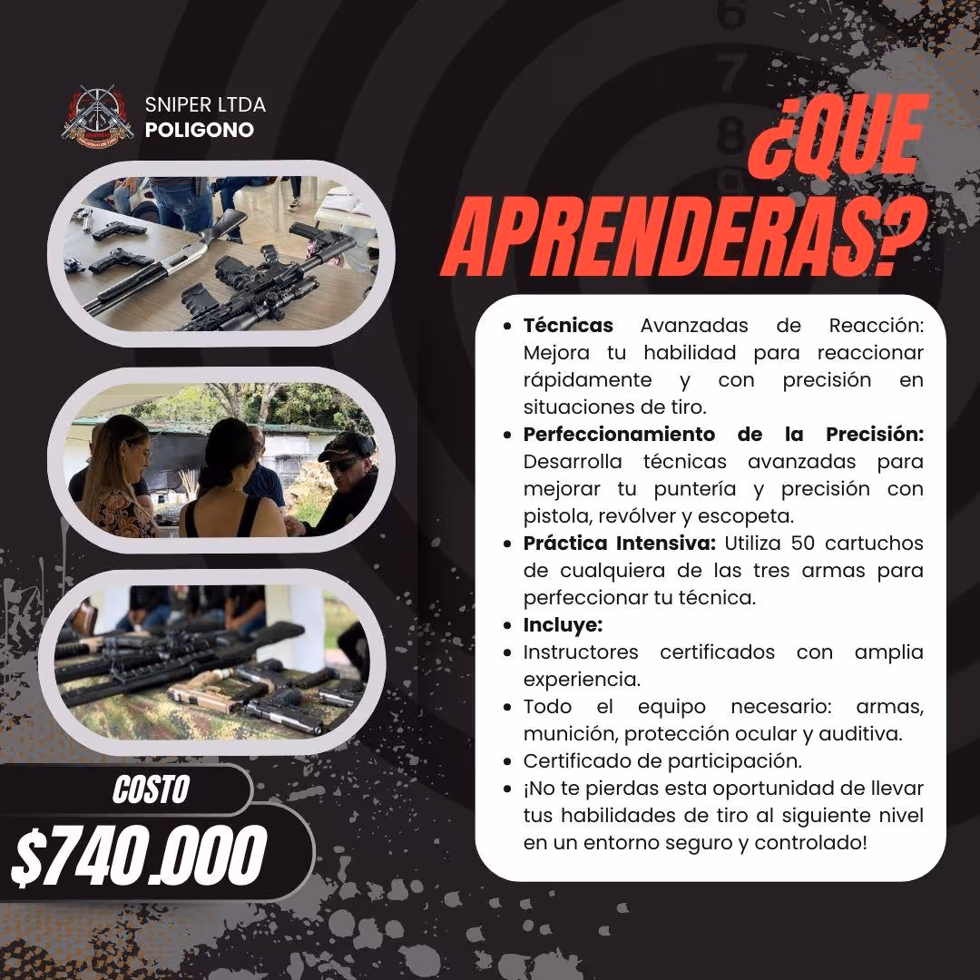 Flyer servicio Sniper LTDA