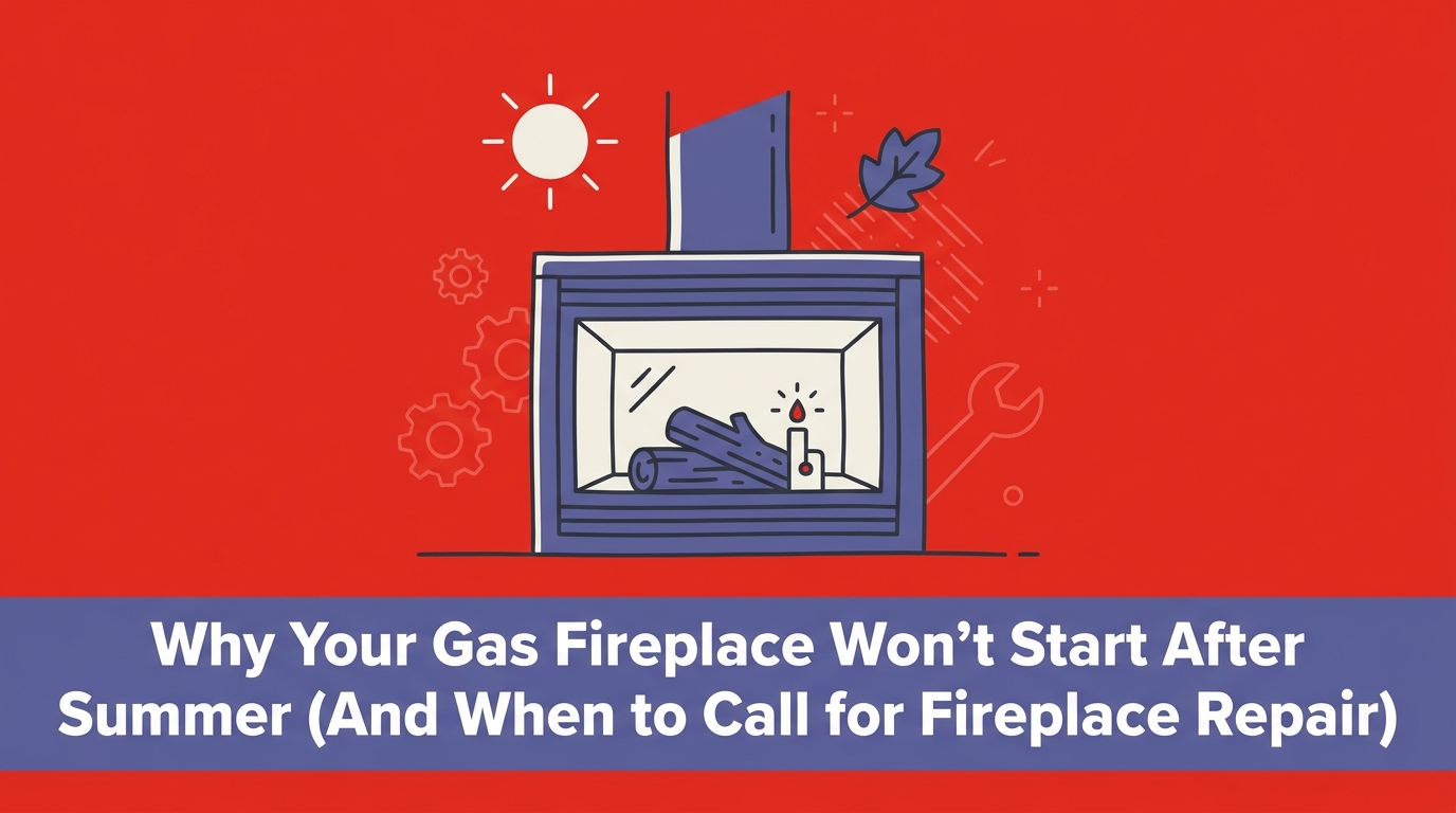 What Actually Happens Inside Your Gas Fireplace After Sitting Unused All Summer