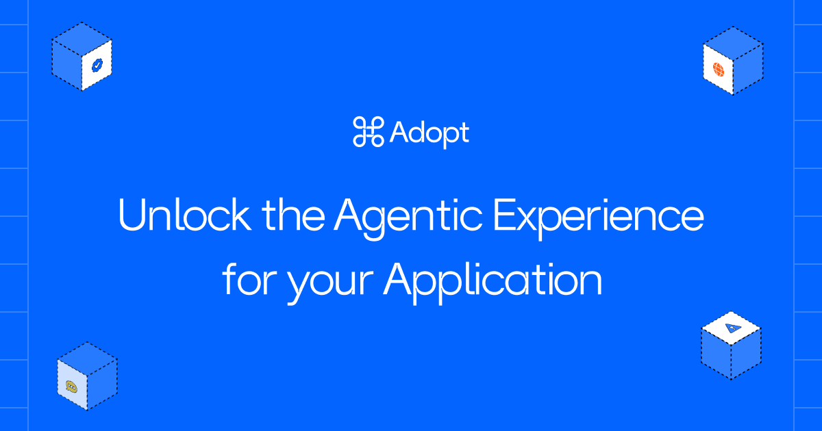 Agentic Experience for your Application banner