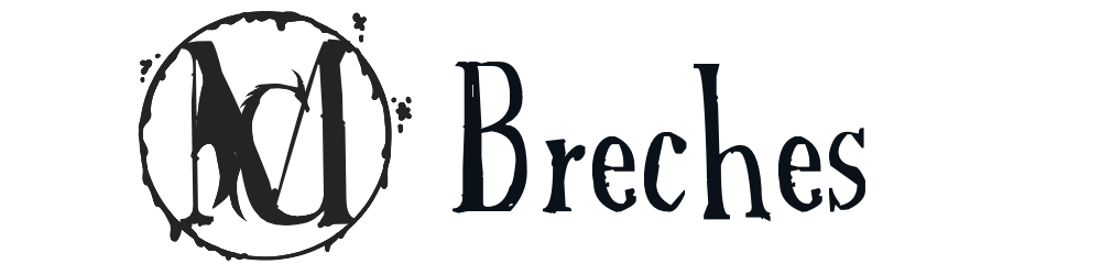 Un coeur dans les initiales de l'autrice, logo de la collection brèches