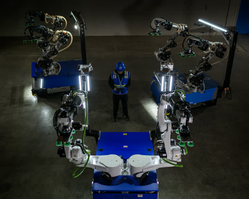 Sanminaとの提携によるMechロボットの量産