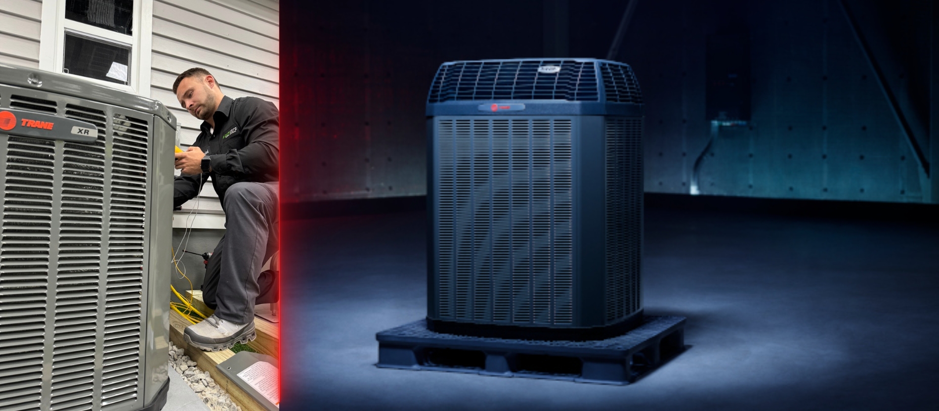 A image bank picture that represents better this Heat Pump service in question.