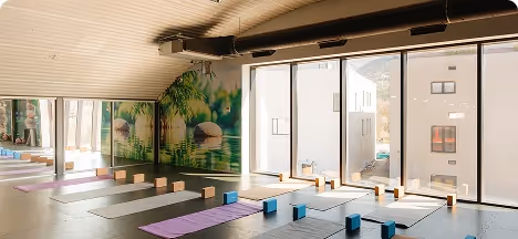 Sala za pilates na podlozi