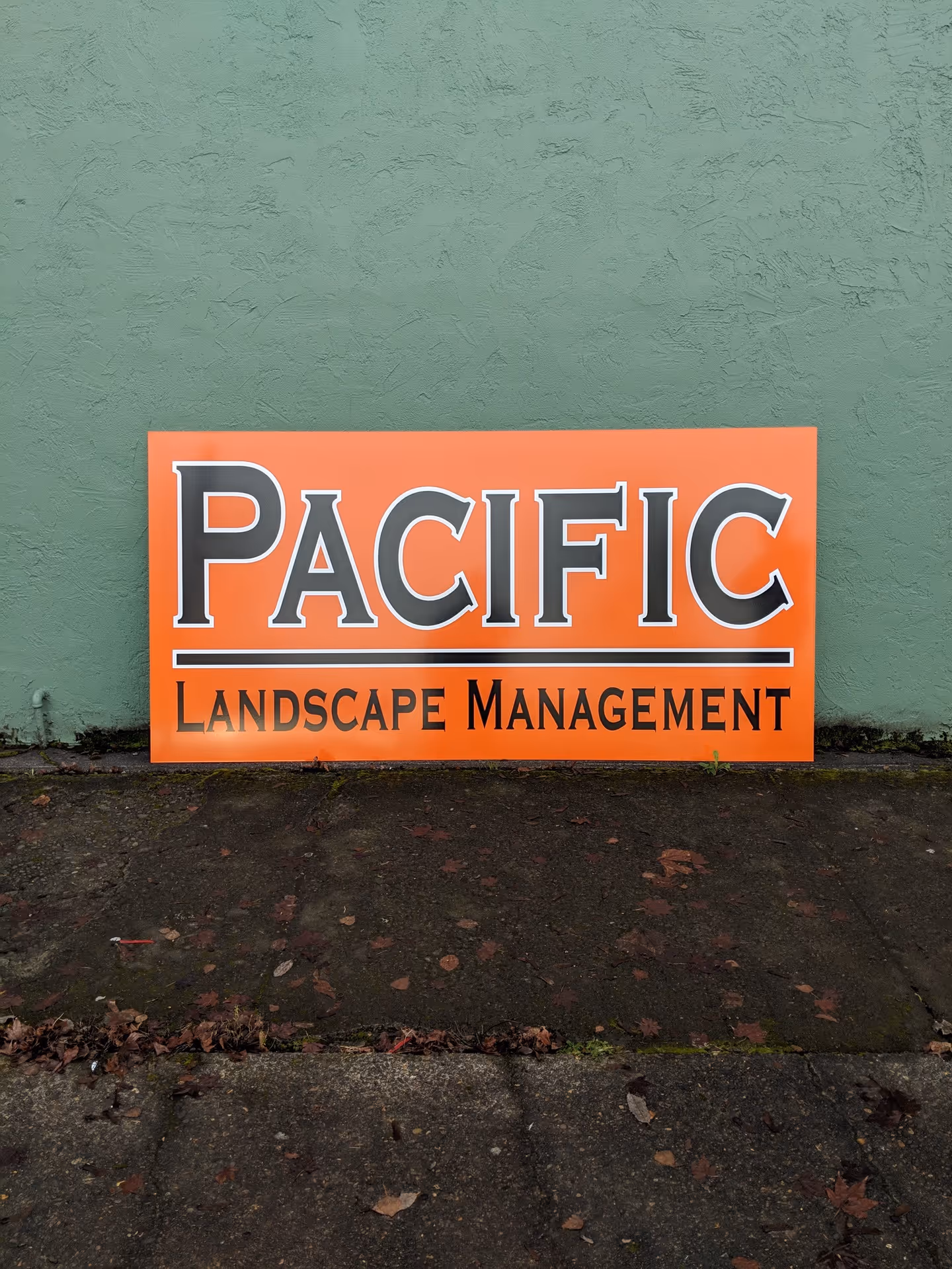 A sign that is on the side of a building.