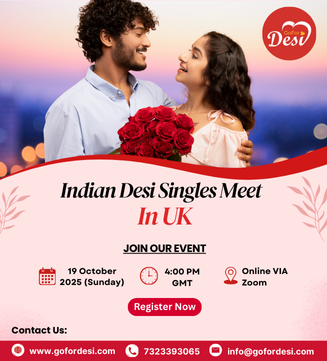 GoForDesi UK virtual speed dating for Indian men and women