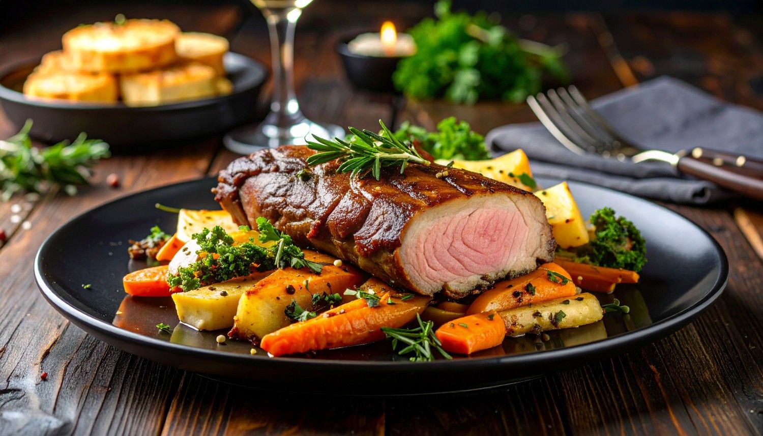 How a Striploin Steak is Enjoyed in Dubai