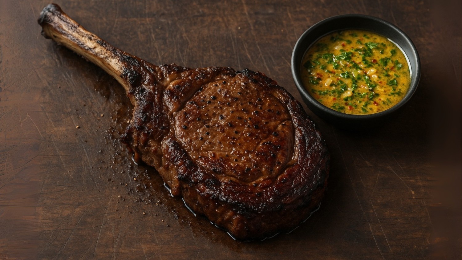 The Bold Pairing of a Tomahawk Steak and Cowboy Butter