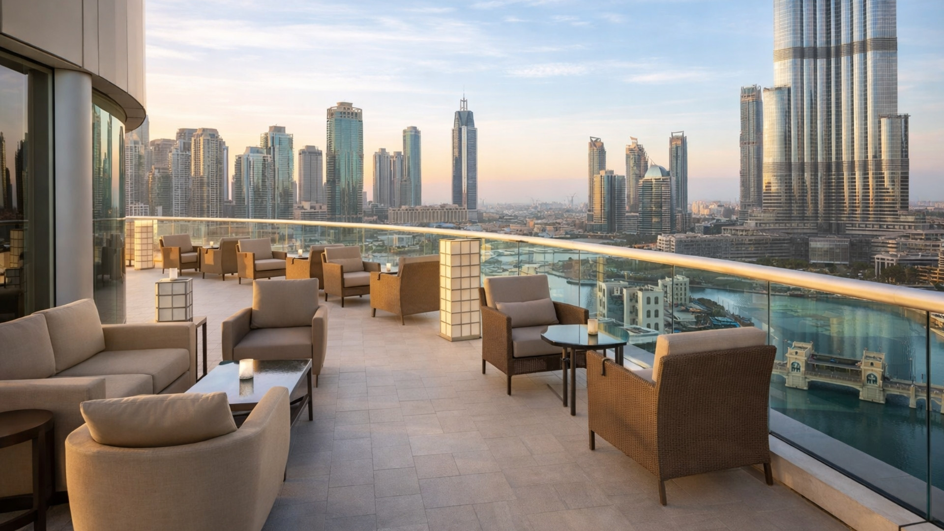 Evenings Explored Along Sheikh Zayed Road Tables