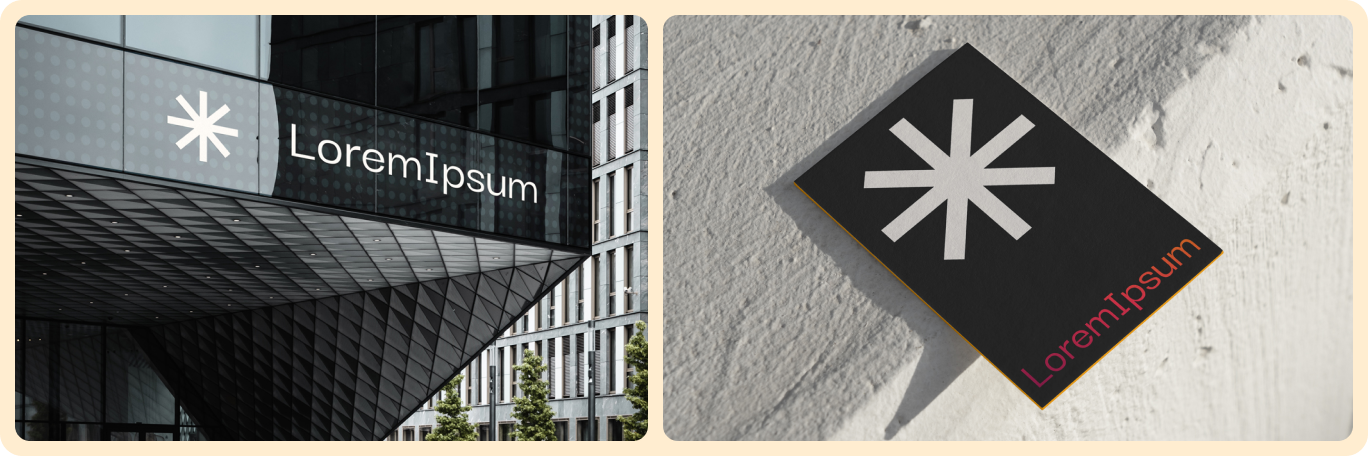 An example of how visual identity can be used.