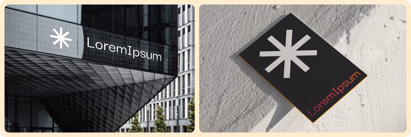 An example of how visual identity can be used.