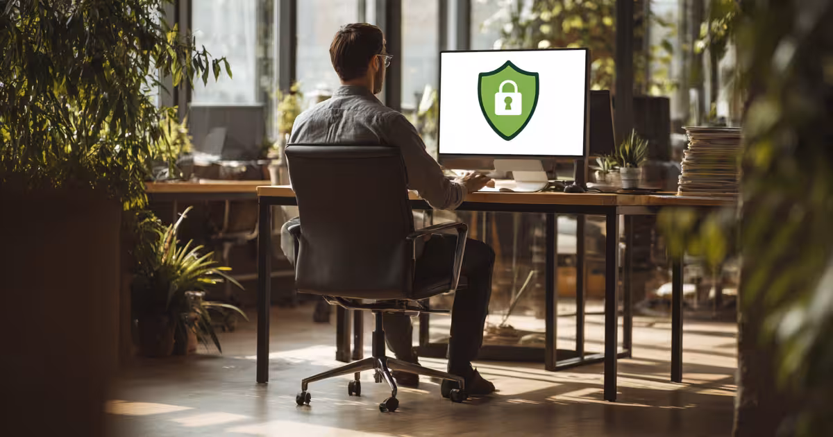 IT and cyber security audit in progress for small business