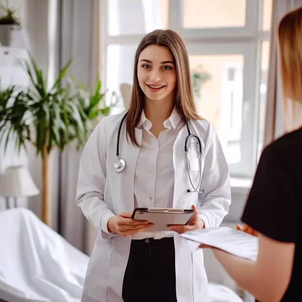 A healthcare provider satisfied with the Managed IT Service provided