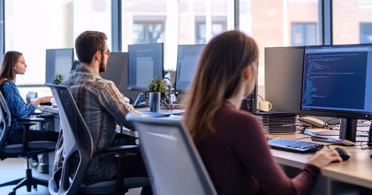 Professional IT services in action during system migration