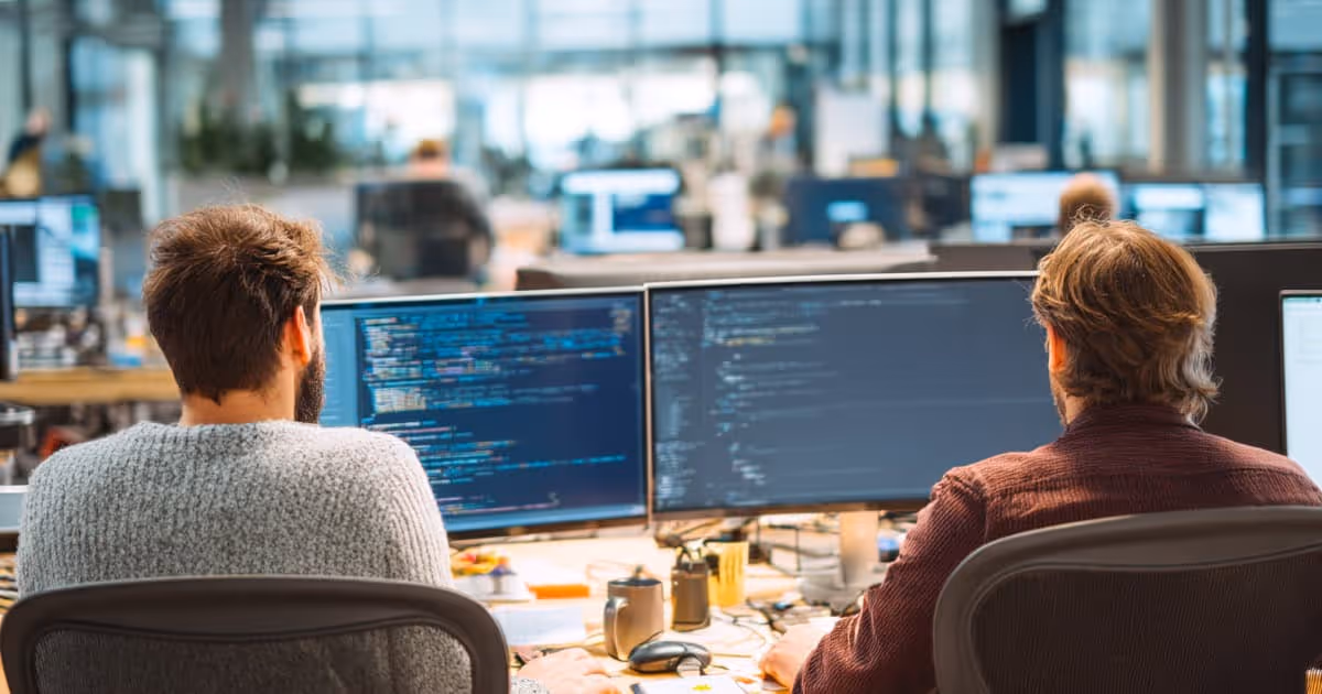 Technicians performing Support for desktop applications