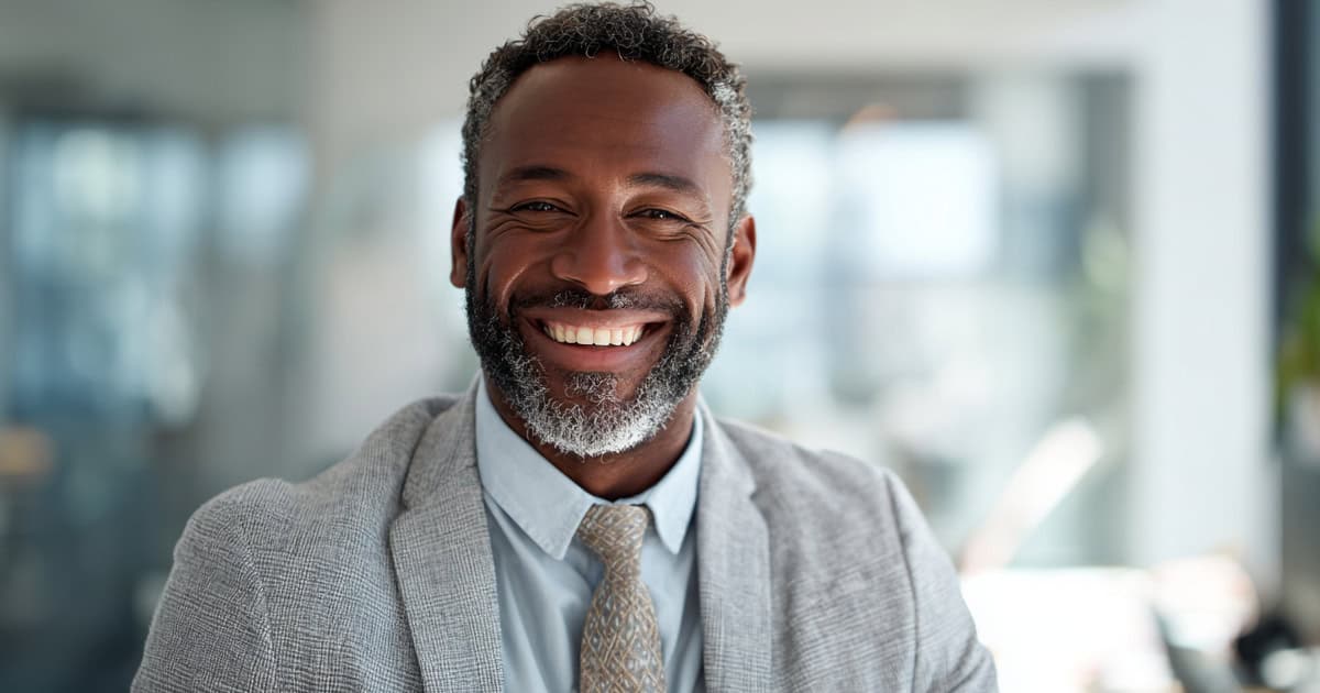 Satisfied CEO after getting assistance from Managed IT service provider
