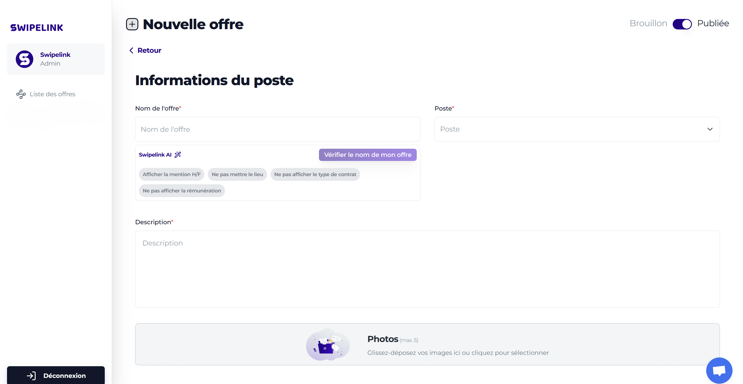 Comment rédiger une offre d'emploi facilement