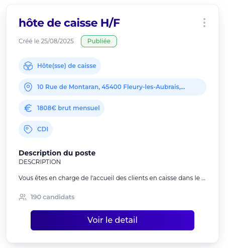 Comment recruter en grande distribution en s'assurant de la qualité des profils. Comment avoir des profils de qualité en quantité sans cabinet de recrutement.