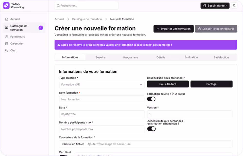 image de l'application