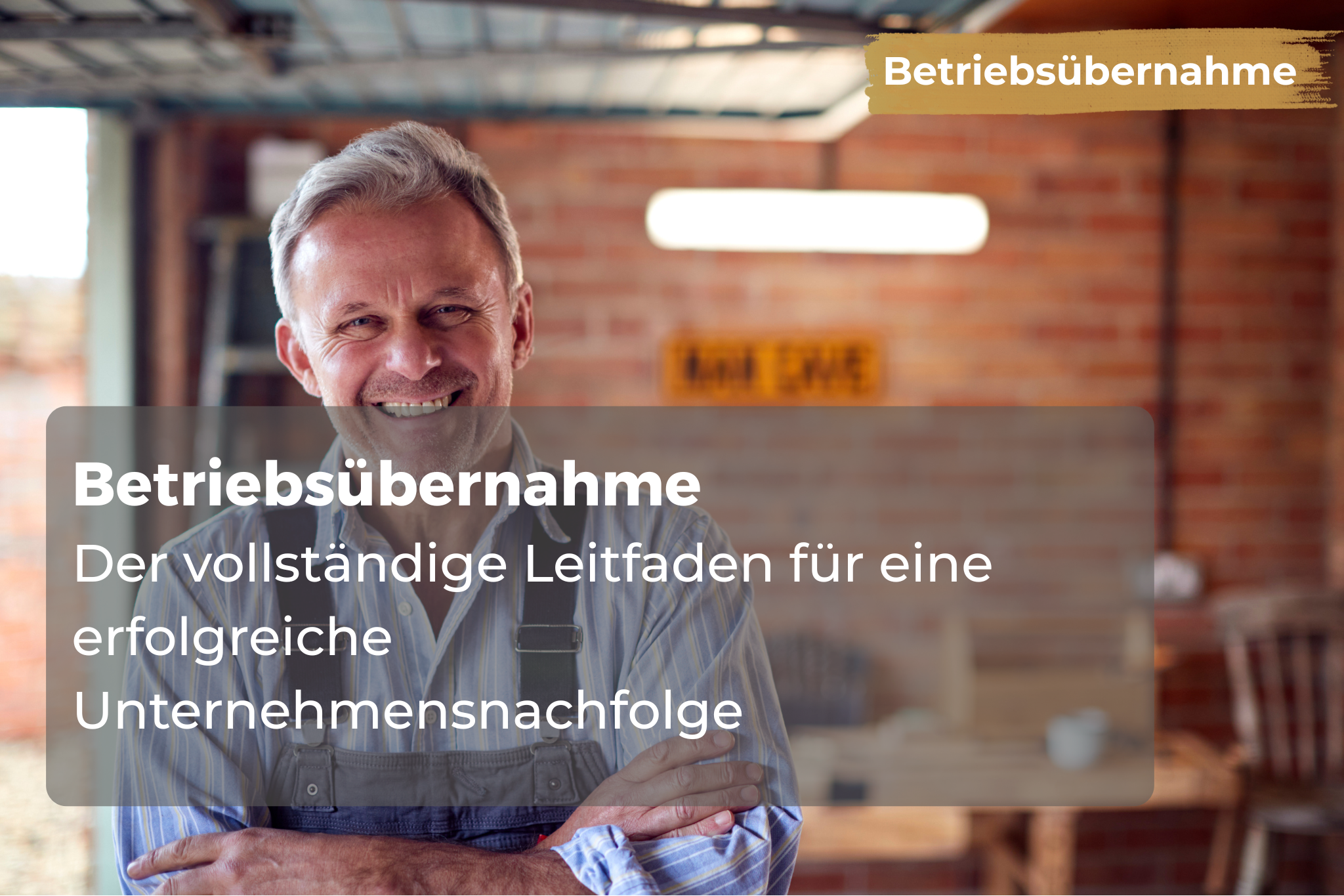 Titelbild Betriebsübernahme Der vollständige Leitfaden für eine erfolgreiche Unternehmensnachfolge