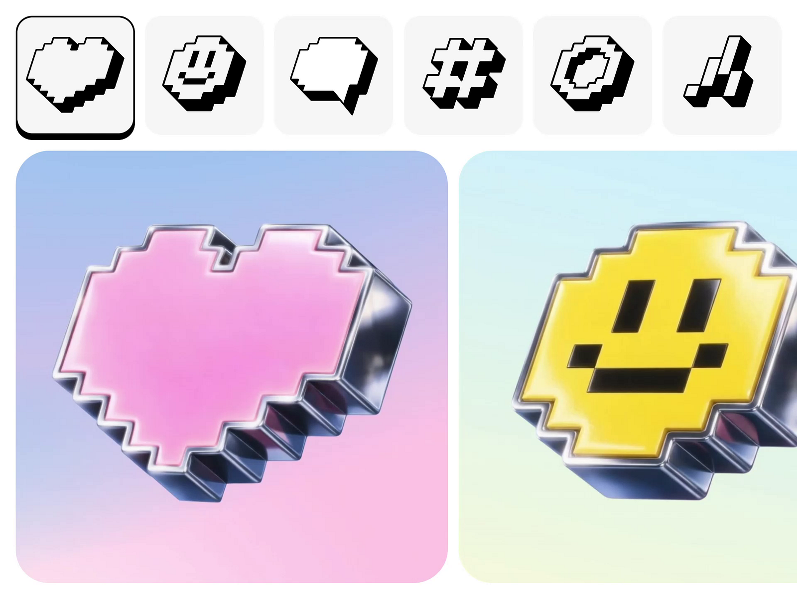 Tags Icons Exploration