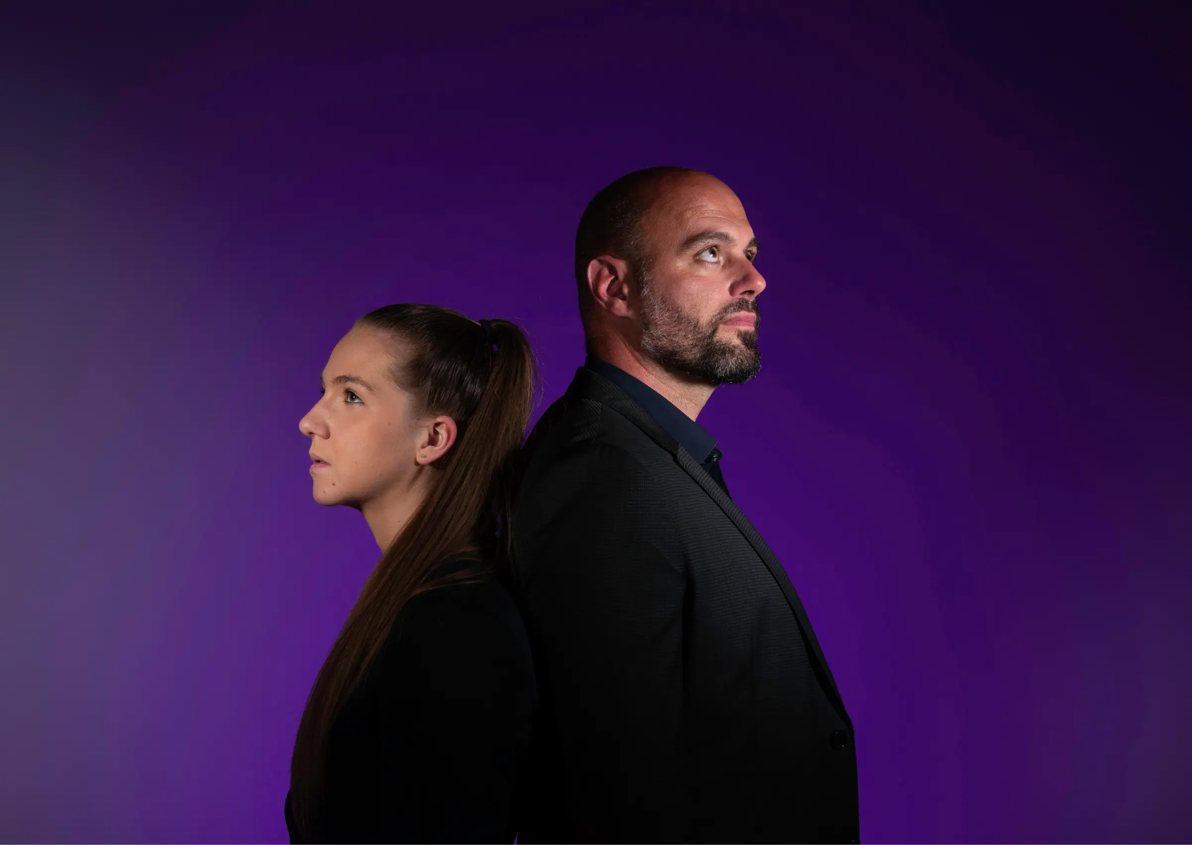 two people