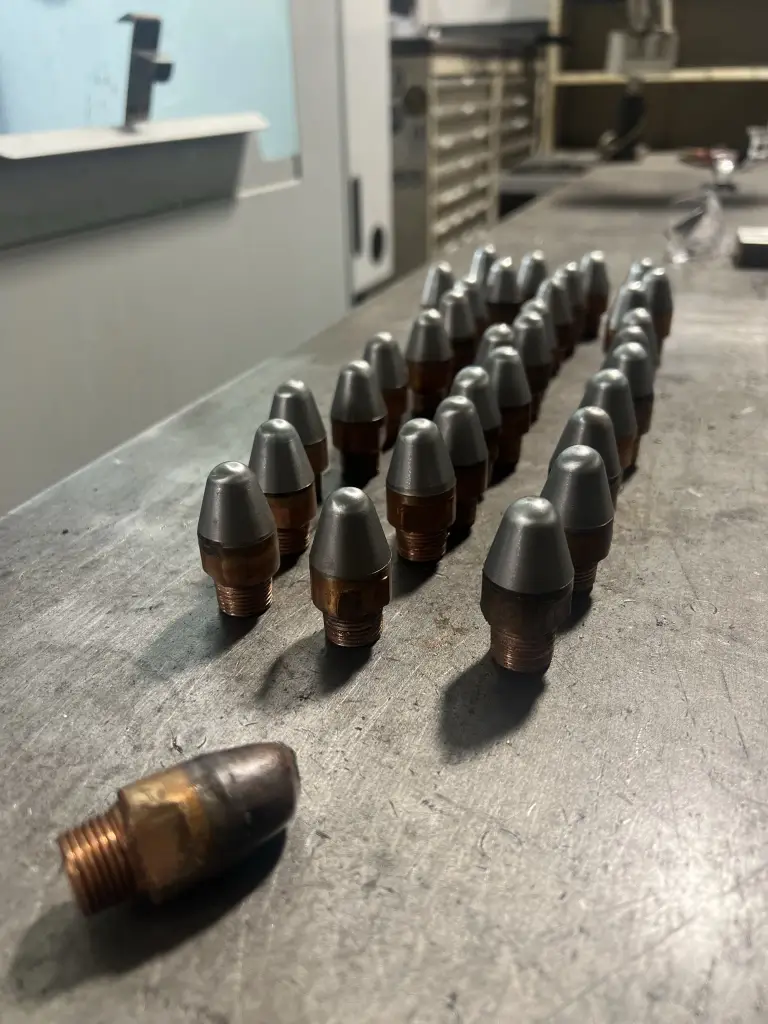 CNC resurfacing of spot welding tips